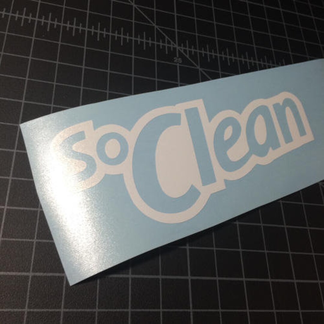 So Clean Sticker - Vinyl Decal Sticker - Car Sticker Funny - Etsy