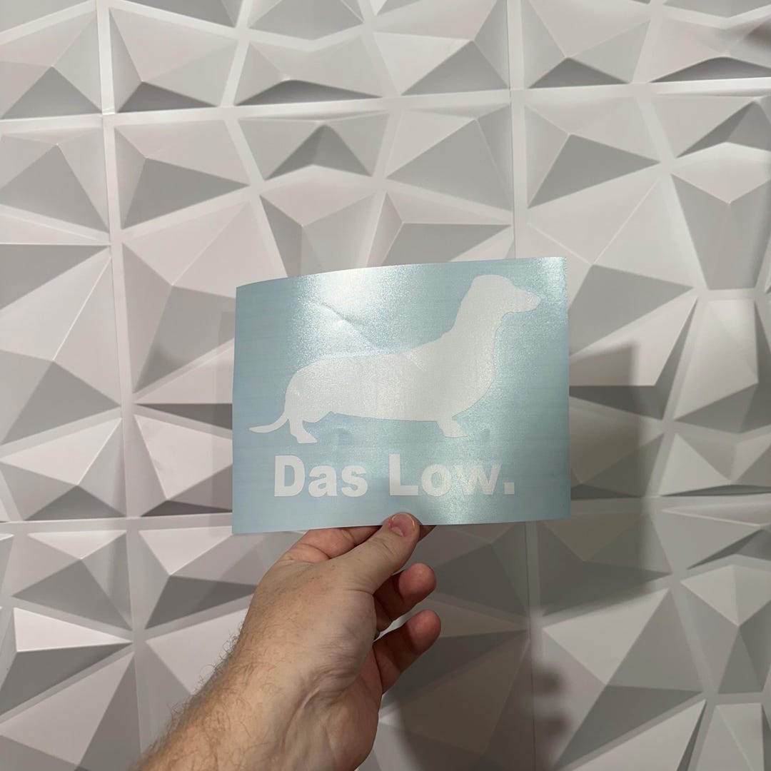 Das Low Sticker - Vinyl Decal Sticker - Car Sticker Funny - Etsy