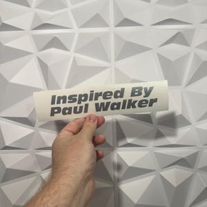 Inspired By PW – PW Sticker - Vinyl Decal Sticker - Car Sticker JDM - 22 Sticker Colors Available!