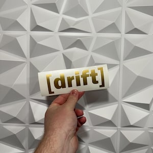 drift [drift] Sticker - Vinyl Decal Sticker - Car Sticker Funny