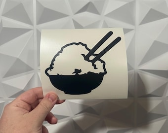 Rev All You Want I Don't Race Rice Decal – Custom Sticker | Die