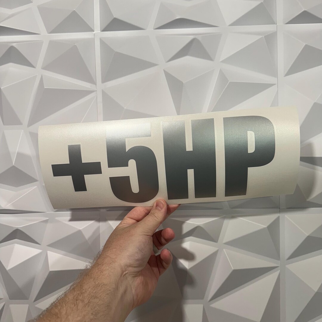 5HP Large Sticker - Vinyl Decal Sticker - Car Sticker Funny - Etsy