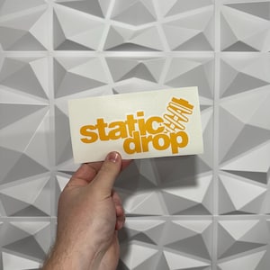 Static Drop Sticker - Vinyl Decal Sticker - Car Sticker JDM