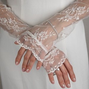 Flared Lace Bridal Sleeves – Handmade with Love