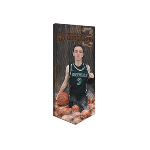 Senior Basketball gift, Basketball Athlete Gift, Personalized Senior Gifts, Basketball Player Gifts, Senior Night Poster, Basketball Plaque