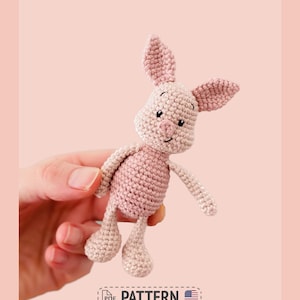 Crochet pattern (US terms) - Piglet