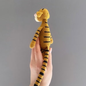 Crochet pattern US terms Tigger zdjęcie 5