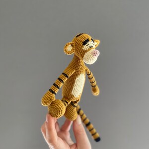 Crochet pattern US terms Tigger zdjęcie 4