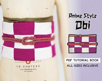 Anime Style Obi PDF Tutorial Book