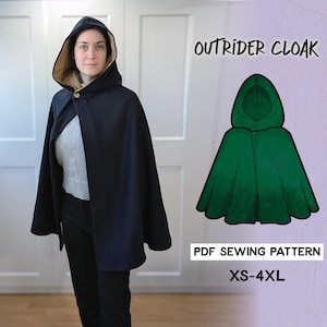 Green leaf pattern cloak（ロングマント）