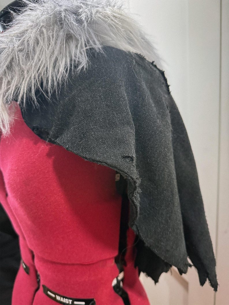 Easy Cape Pattern | Fur Shoulder Collar Sewing PDF + Tutorial Book - Etsy