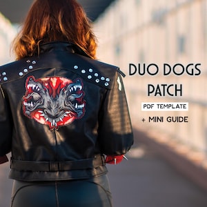 Duo Dog Template PDF and SVG Files and Guide - Vi Arcane Season 2 Inspired!