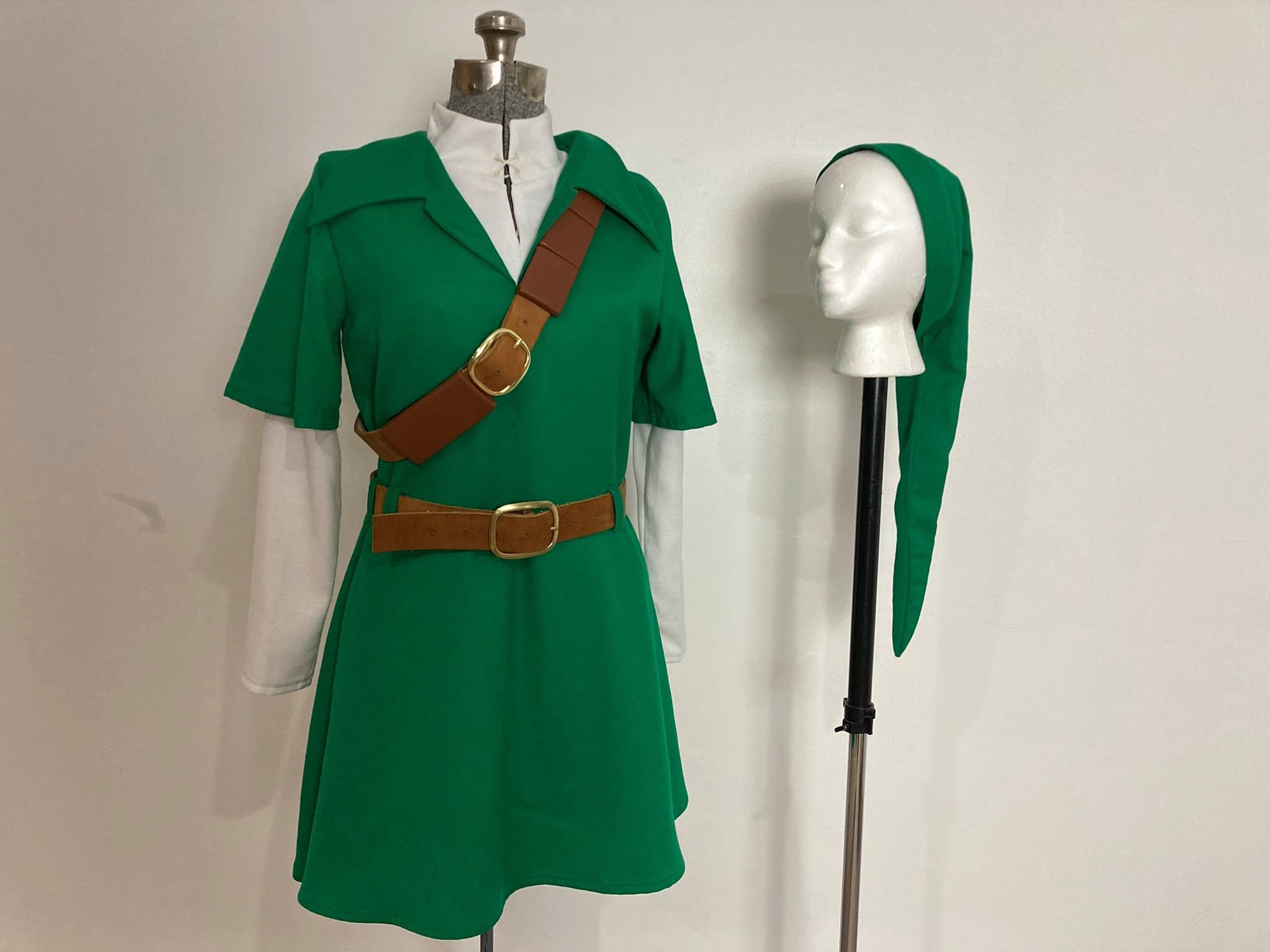 Ocarina of Time Link Cosplay Costume WITH ACCESSORIES Etsy