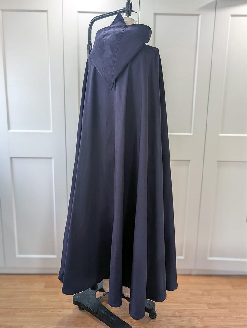 Hooded Cape Sewing Pattern / Wizard Cloak / Downloadable PDF File and ...