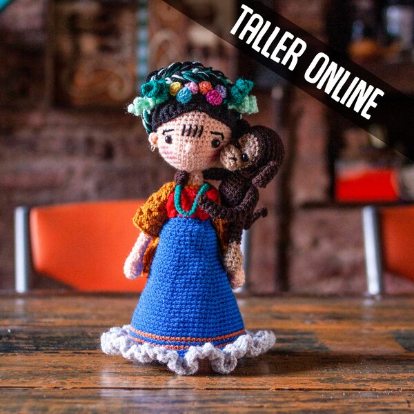 Online Workshop Frida and her monkey