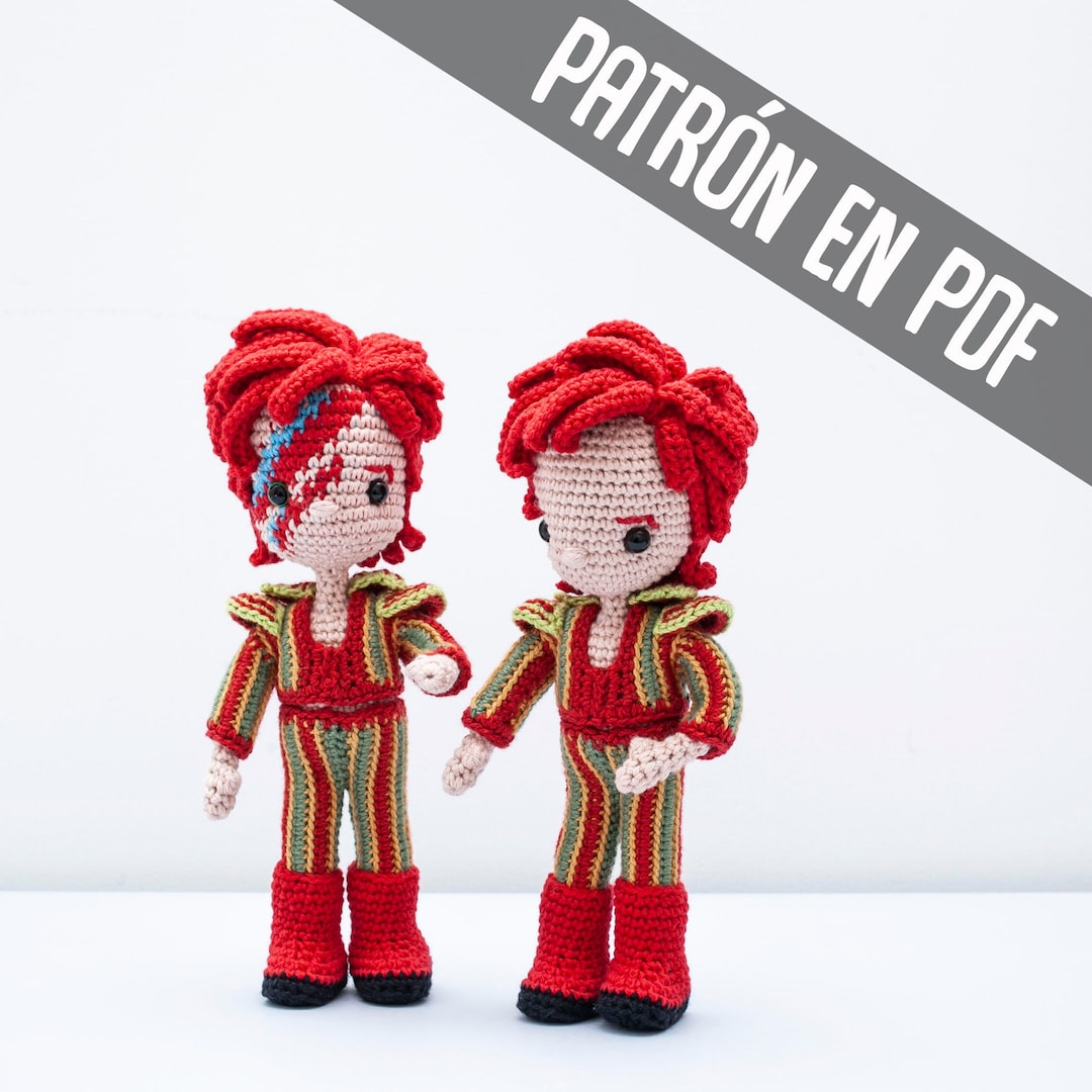 David Bowie Amigurumi Pattern