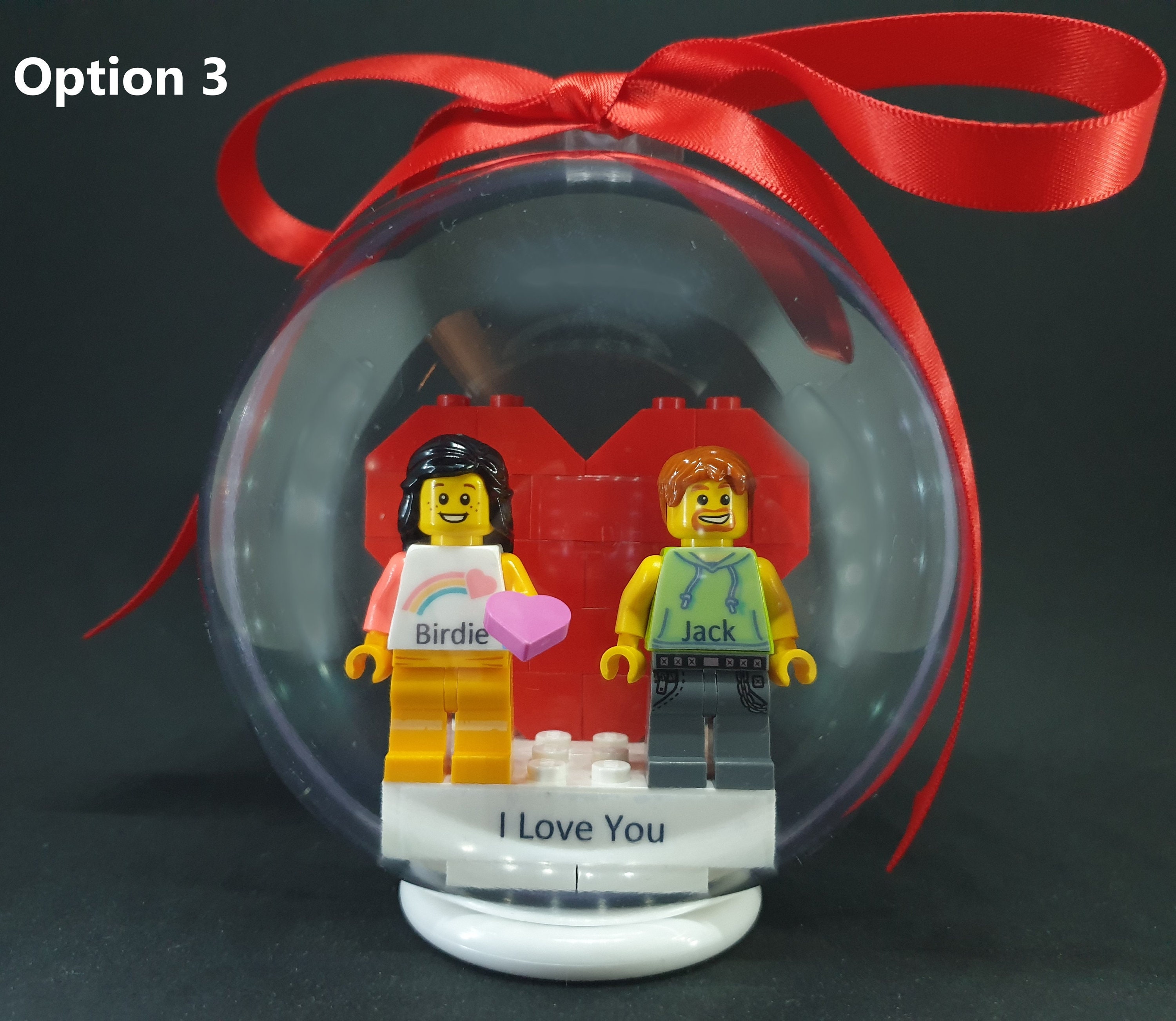 Shuraba Northern Boost Personalised Lego® Minifigure Valentine's Day Gift - Etsy