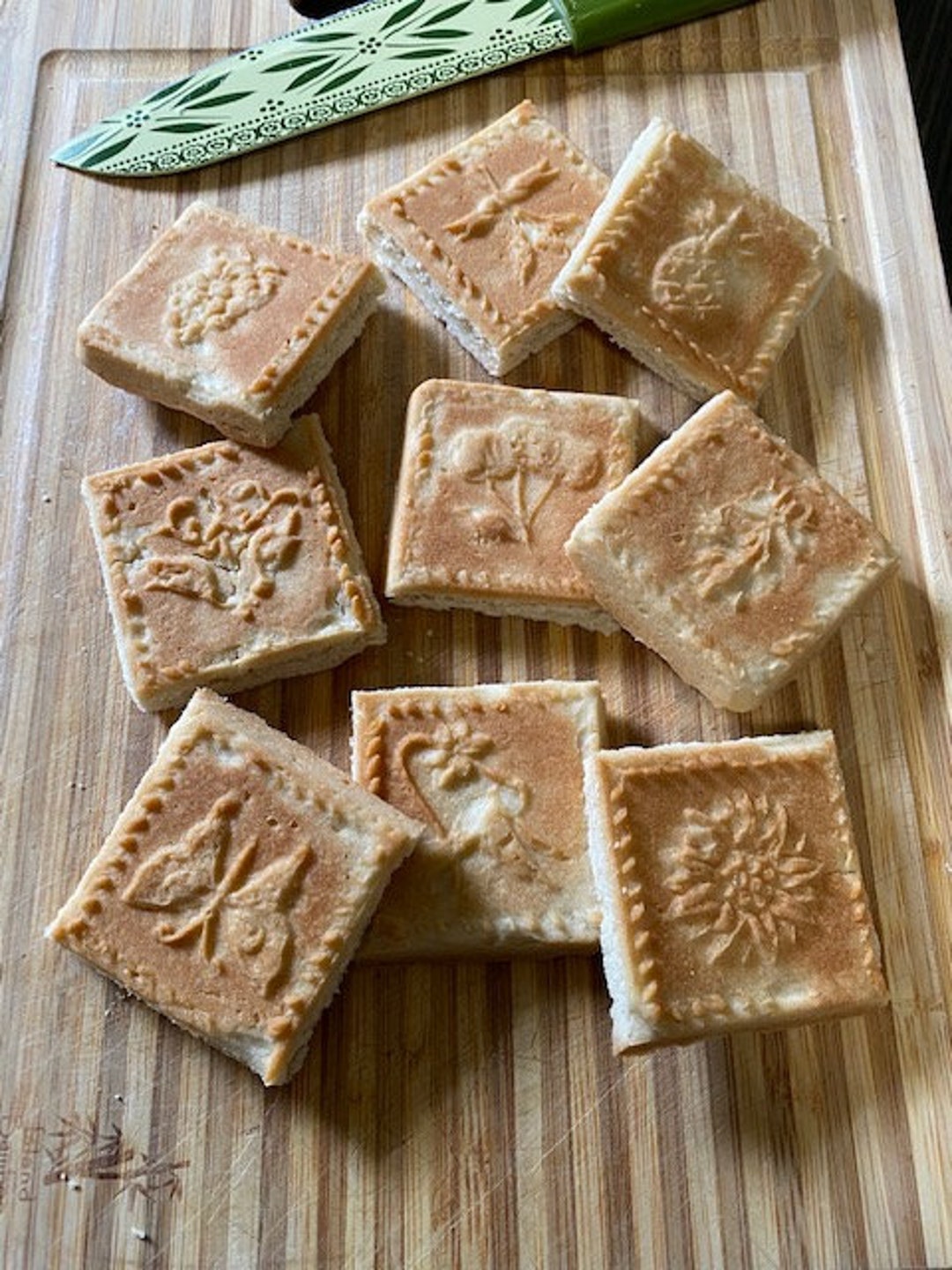 Homemade Shortbread Cookies. 9 Unique Pattern Cookies. - Etsy