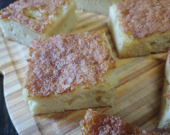 Homemade Hot Milk Cake, From Scratch Cake.