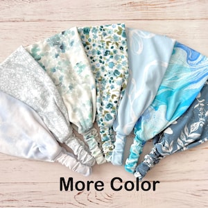 No Slip Headband for women. Wide Soft Headband with Elastic Back. Wide Comfortable Headband. No roll elastic Back. Yoga Headband.