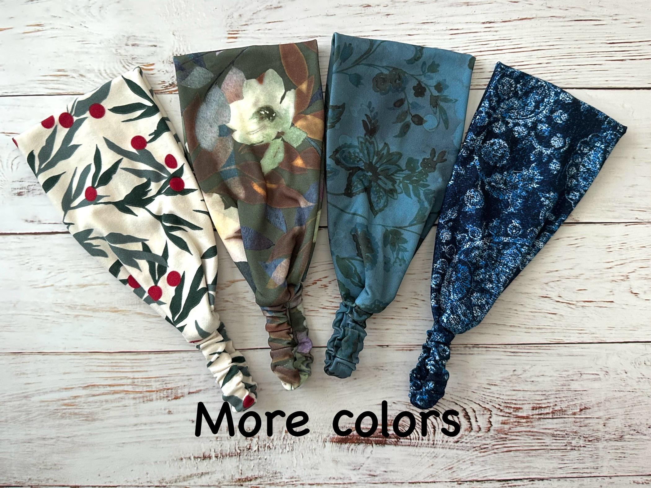 Wide Fabric Headband - Etsy display picture 2