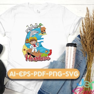 Honduras andean svg, Honduras svg, Spanish svg, latino svg, Cricut, silhouette , cut file