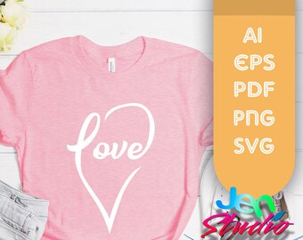 love heart svg, love valentine svg, love png, valentines day svg, beautiful love svg, love svg, Cricut, Silhouette