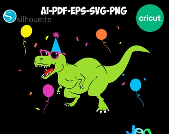 dinosaur kid birthday, Birthday Saurus Svg, Kids Dinosaur Birthday Party,  Eps, Png, Pdf Cricut, Silhouette.