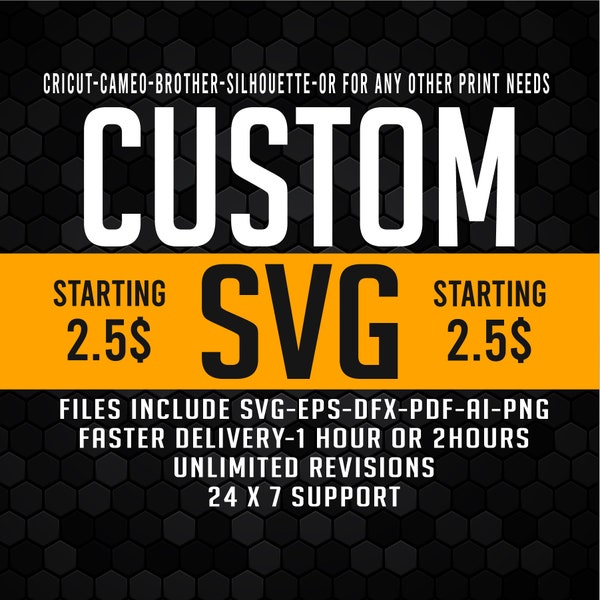 SVG personnalisé, cricut SVG personnalisé, Silhouette, découpeur de vinyle, convertir en SVG, convertir en logo, convertir en design