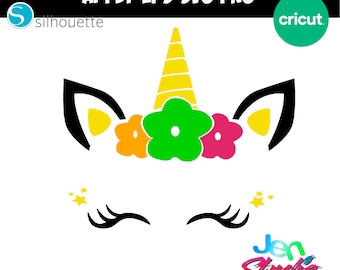 unicorn flowers star svg, unicorn svg, cute unicorn svg, unicorn head svg, beautiful unicorn svg, unicorn flower svg, Cricut, Silhouette