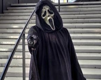 Movie Scream Halloween Scary Face Devil Cosplay Costume Halloween