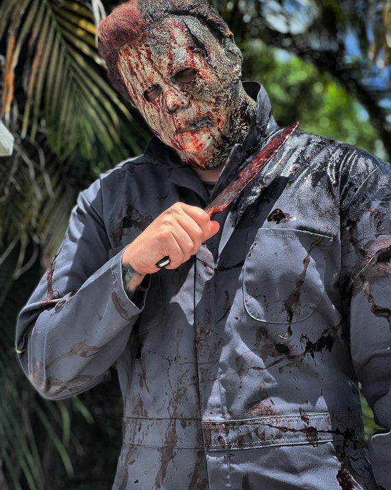 Bloody Mob Killer Michael Myers Halloween Kills Mask - Etsy