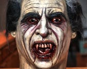 古い「バットマンの様な木彫面/マスク」/ドラキュラ 恐ろしいクラシックな吸血鬼のリアルなマスク着用可能 - Etsy 日本