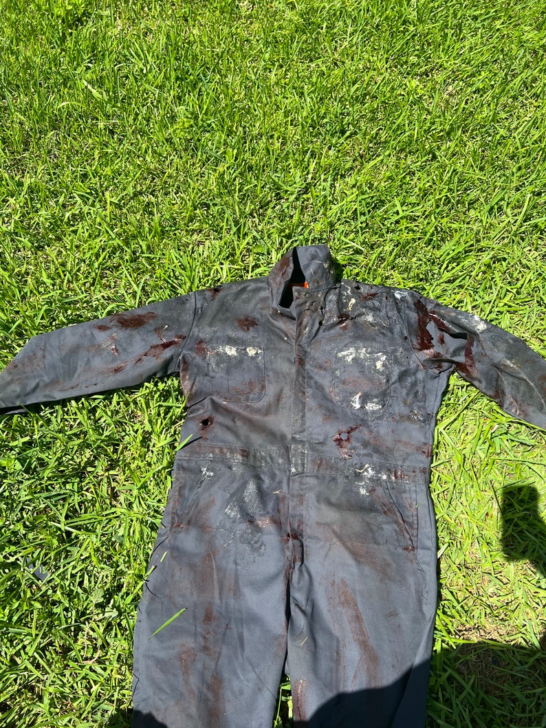 Michael Myers Halloween Ends Movie Accurate Coveralls message Etsy