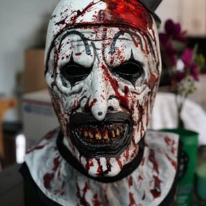 Artic the clown, The mime scary clown mask , terrifying mask
