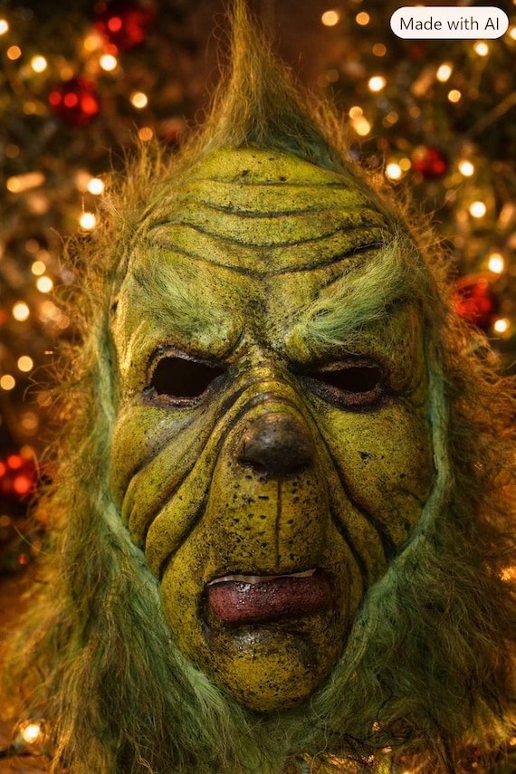 The Mr.green Meanie Christmas Crank Full Costume Wearable - Etsy