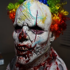 Scary Clown Eli Roth Wearable Mask