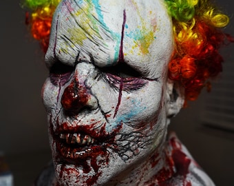 Scary Clown Eli Roth Wearable Mask