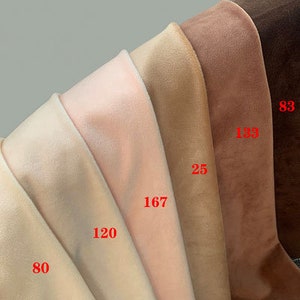 Newly Arrived 1mm Pile Length Skin Color Fabric Use For Cotton