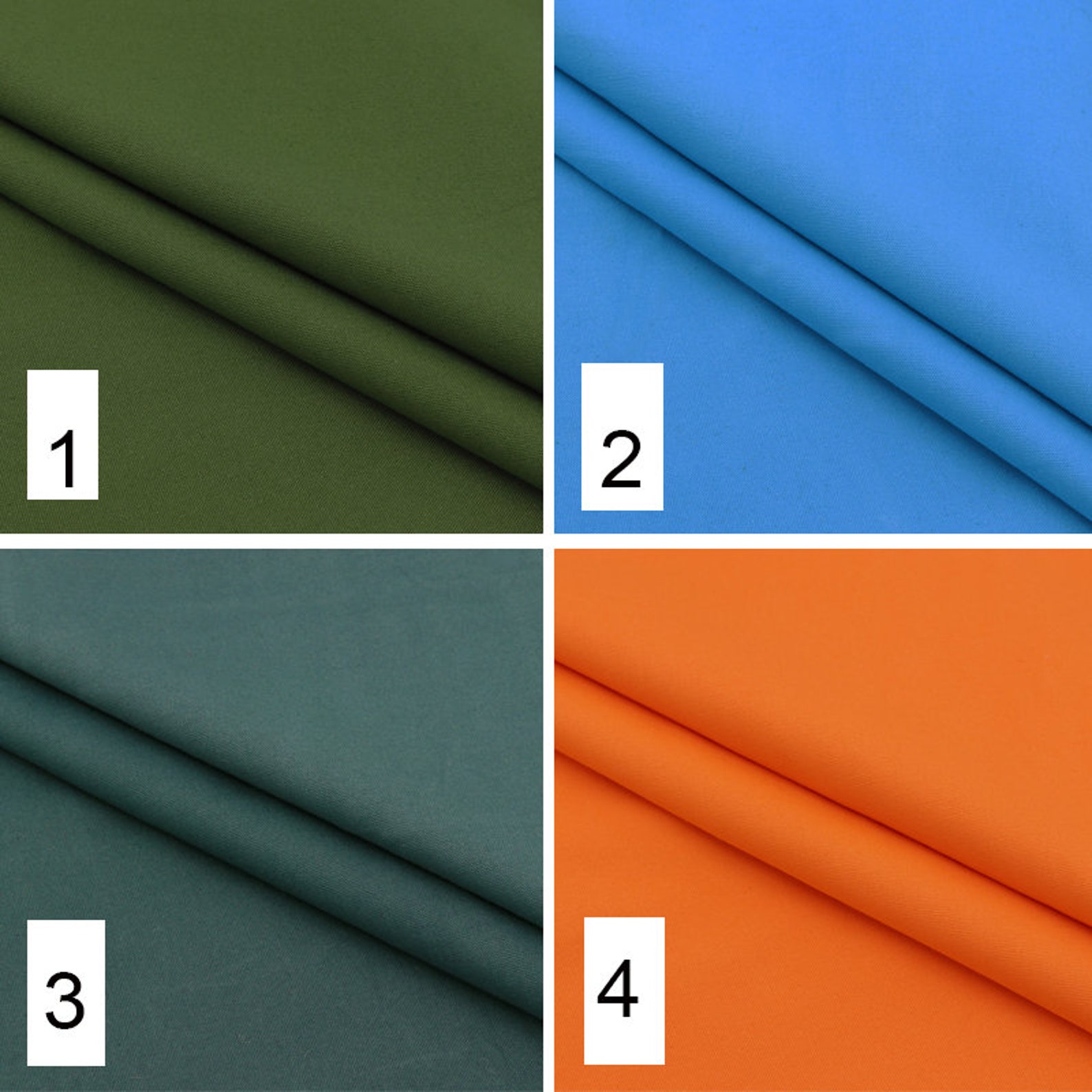 10 OZ Canvas Fabric Colored Canvas Fabric Cotton Canvas Etsy