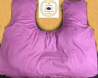 Pillow Cover for Side Sleepers Pillow -  made to order, washable, 100 percent cotton fabric, no fray, pillow not included, made to order.