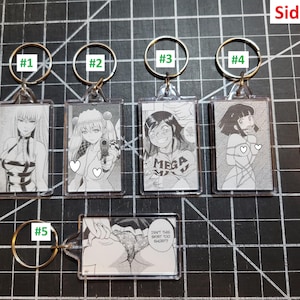 Manga Anime Girl Keychain (Group 3)