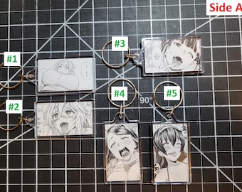 Manga Anime Girl Keychain (Group 1)