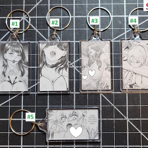 Anime Manga Keychain (Group 5)