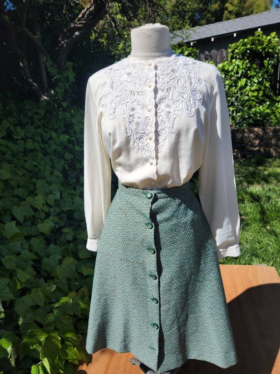 Vintage 1980s/1990s Christie and Jill Embroidered 
