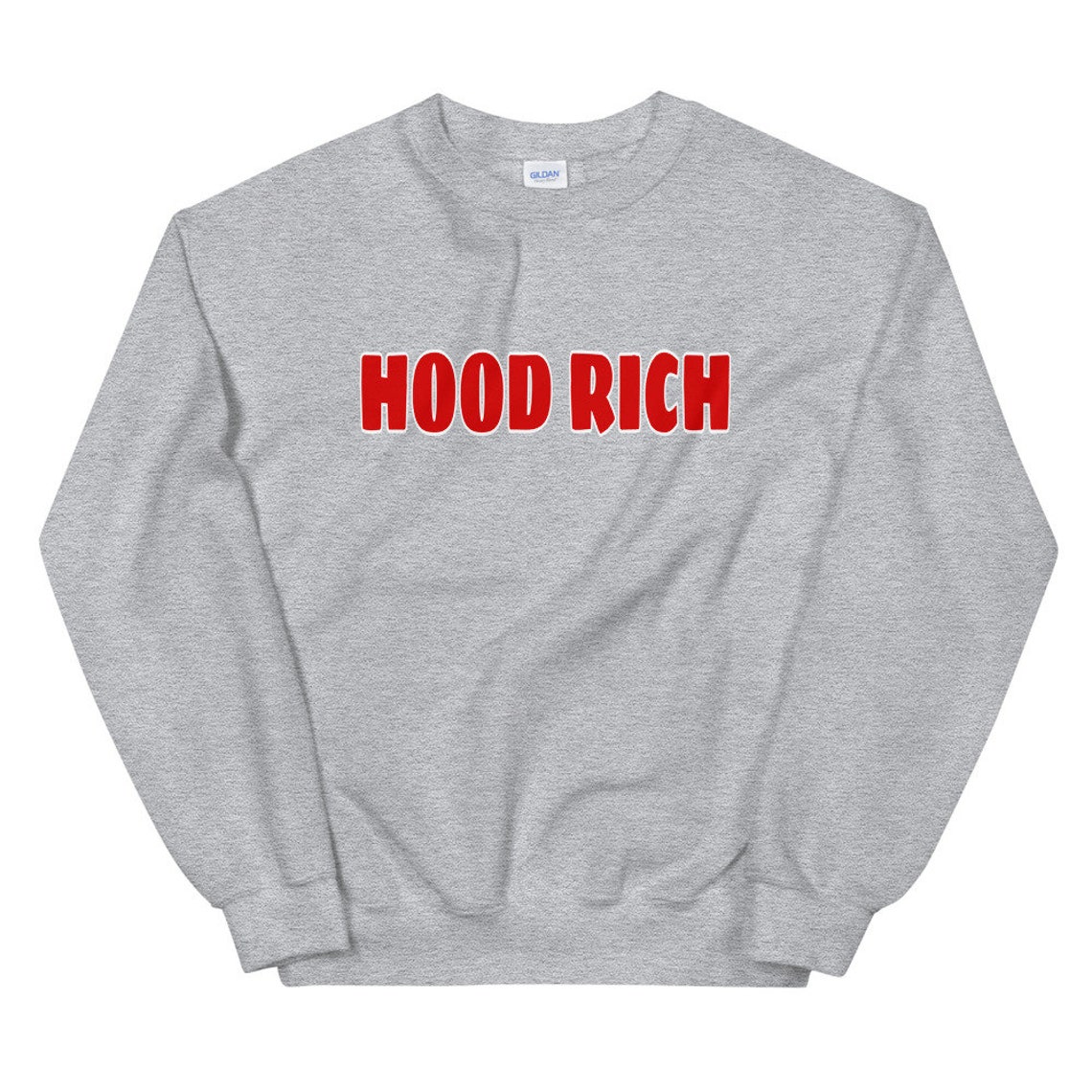 sweatshirt with hood that covers face