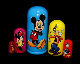 mickey mouse russian dolls