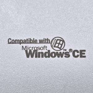 Dreamcast - Compatible with Windows CE logo - Easy Application Transfer Label
