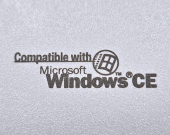 Dreamcast - Kompatibel mit Windows CE Logo - Einfache Anwendung Transfer Label
