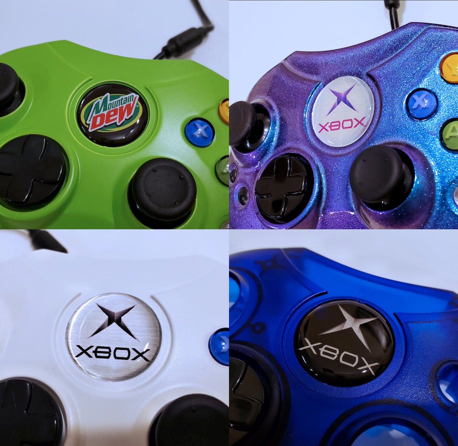 Original Xbox Replacement Controller Jewel 2 Pack Variations Etsy
